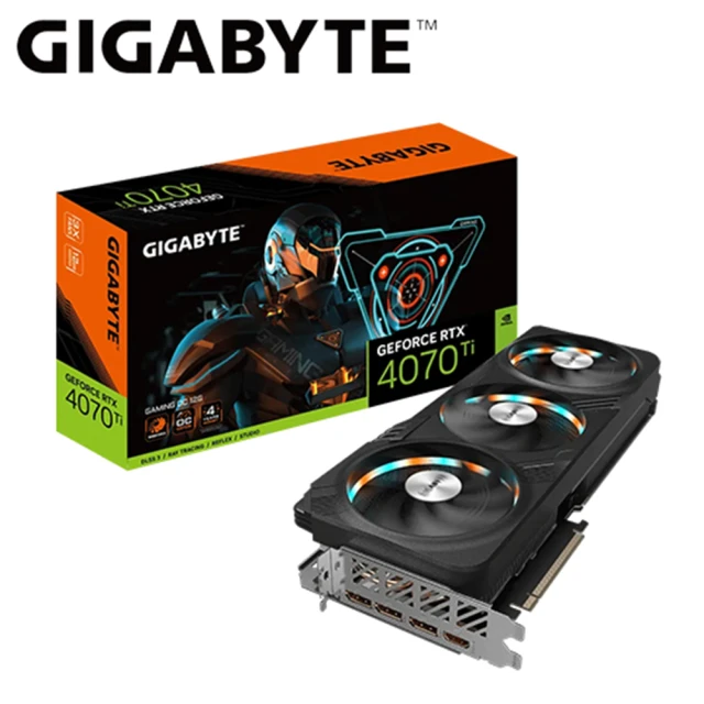 GIGABYTE 技嘉 技嘉 N407TGAMING OC-12GD RTX4070Ti GAMING OC 12G 顯示卡