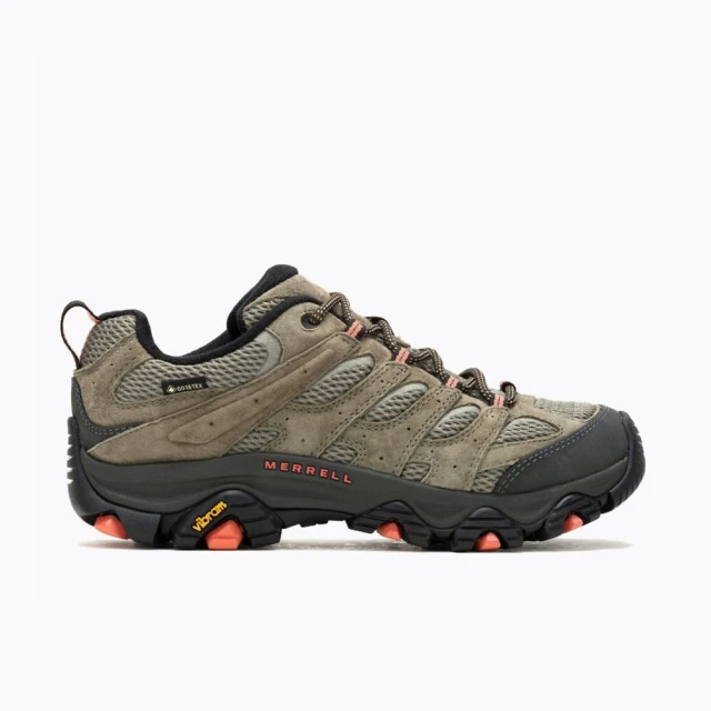 MERRELL Moab 3 GTX 女 戶外鞋 登山 越野 防水 寬楦 黃金大底 止滑 橄欖綠(ML036322W)