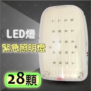 【A-NING】防火 LED 緊急照明燈 28顆 167134(壁掛式│吸頂式│居家安全│CNS認證│ISO消防署認可)