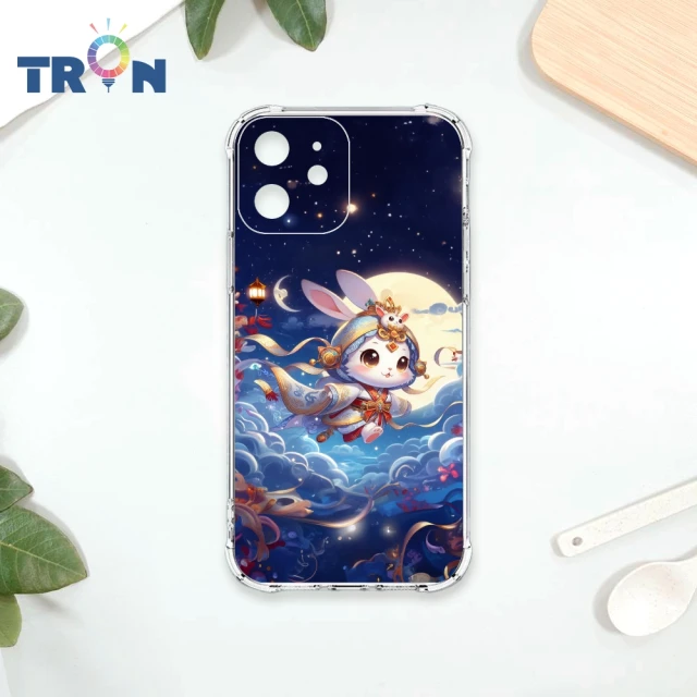 TRON IPhone 11 PRO/11/11 PRO MAX 古風月亮兔子 四角防摔殼 手機殼