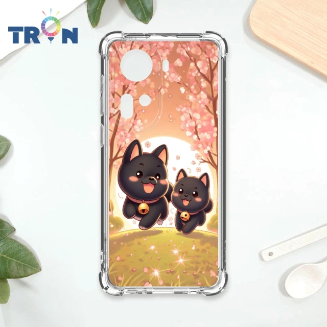 TRON OPPO Reno 11/11 PRO 櫻花柴犬系列 四角防摔殼 手機殼