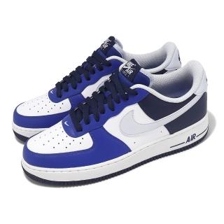 【NIKE 耐吉】休閒鞋 Air Force 1 07 LV8 男鞋 藍 反轉午夜藍 AF1(FQ8825-100)