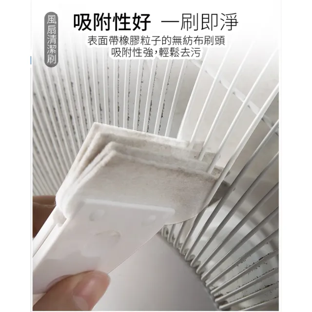 【ROYAL LIFE 皇室生活】多功能隙縫除塵清潔刷-2入組(縫隙刷/除塵刷/多功能清潔刷/鍵盤刷/軟毛刷)