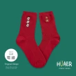 【AHUA 阿華有事嗎】6雙組 HUAER原創設計聯名襪組合(MIT設計製造 女生襪子 文創禮贈品 襪子推薦)