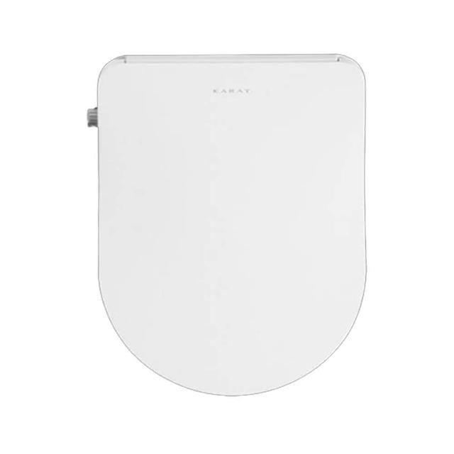 【KARAT 凱樂】瞬熱式超薄美蓋免治馬桶(Simple+KW-204歐規U型 -不含安裝)
