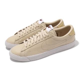 【NIKE 耐吉】休閒鞋 Tennis Classic AC 男鞋 米白 低筒 皮革 復古 運動鞋(HM4648-110)