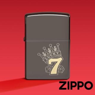 【Zippo】幸運數字7防風打火機(美國防風打火機)