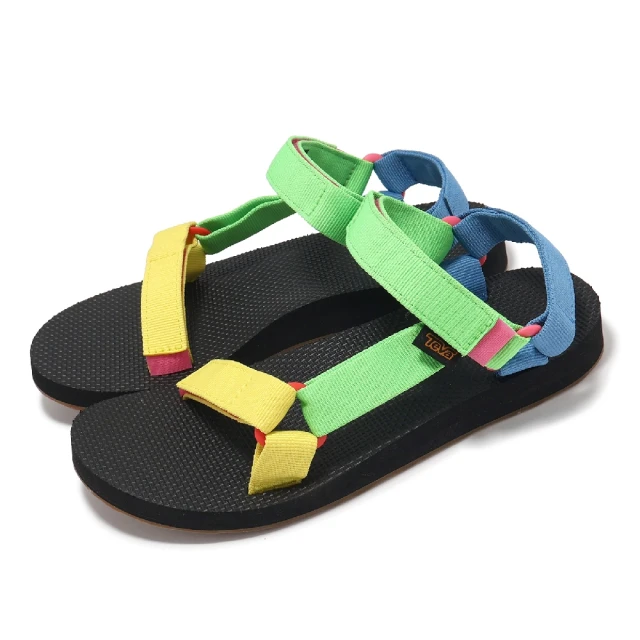 TEVA 涼鞋 W Original Universal 女鞋 彩色霓虹燈 速乾 支撐 再生織帶涼鞋(1003987NMU)