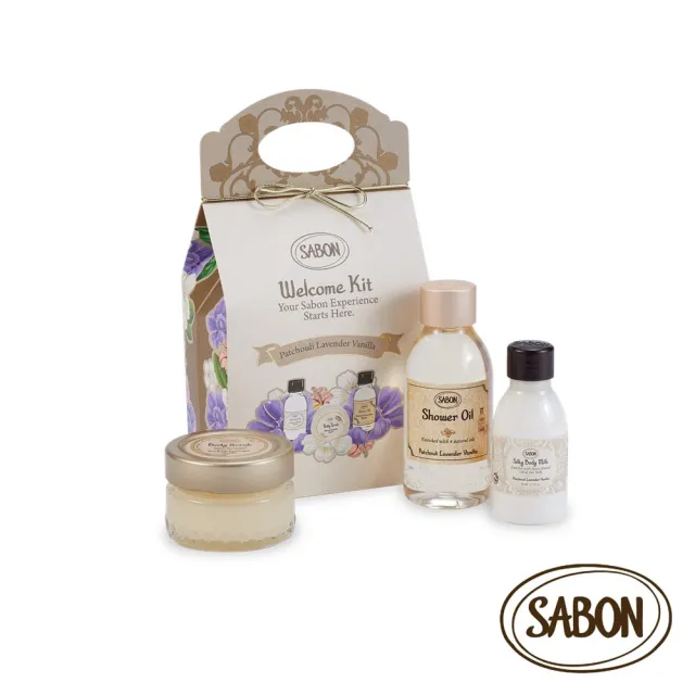 【SABON】官方直營 新升級 明星三部曲推薦組(沐浴油100ml+身體磨砂膏60g+絲綢身體乳50ml)