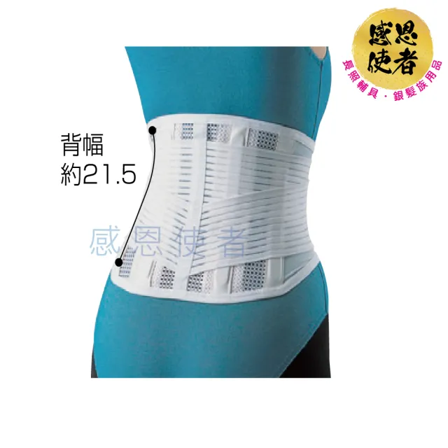 【感恩使者】護具 護帶-護腰帶 1個入 H0198(山進軀幹護具/保護腰椎-日本製)