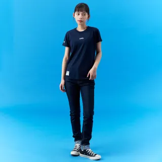 【EDWIN】女裝 BT21冰河玉斜紋窄管丹寧直筒迦績褲(原藍色)