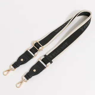 【PLAYBOY】Logo織帶背帶 PLAYBOY織帶背帶系列(黑色)