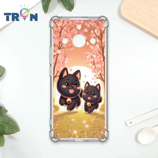 【TRON】REALME 11 PRO/11 PRO+ 櫻花柴犬系列 四角防摔殼 軟殼 手機殼