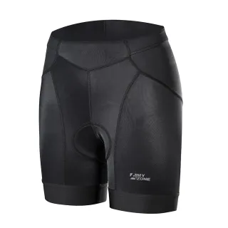 【A-MYZONE】運動版平口女款短車褲/車褲/平口車褲/自行車褲/女自行車褲(包覆顯瘦 防曬 彈性 吸汗速乾)