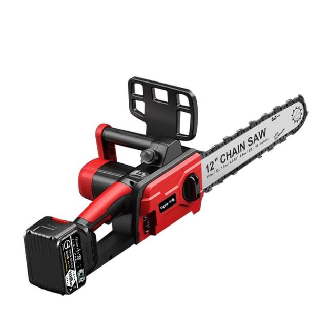 【Ogula 小倉】電鏈鋸 12寸無刷電鏈鋸 鏈鋸機（20000M十節一電）(電量顯示/無刷電機/自動加油)