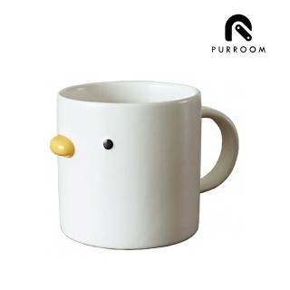 【PURROOM】小雞造型餐具 馬克杯 水杯(陶瓷釉燒 可愛造型)