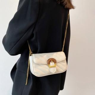 【MoonDy】包包 包包女 女生包包 晚宴包 真皮包包 牛皮包包 鏈條包 小香風包包 歐美風格 包包女斜背