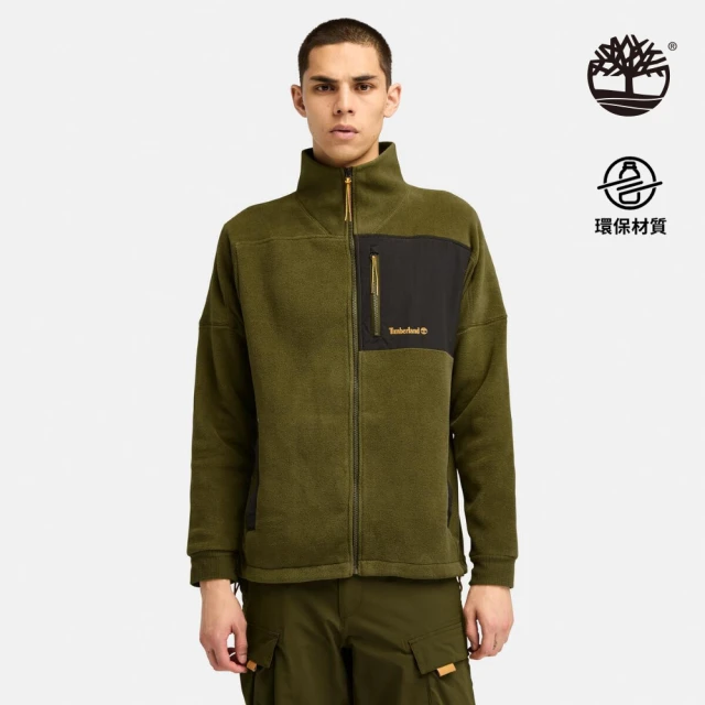 Timberland 男款軍綠色中筒休閒靴(A5YGY901