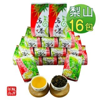 【龍源茶品】嚴選梨山清香高山烏龍茶葉16包組(150g/包-共4斤/附提袋/高山茶)