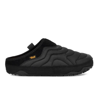 【TEVA】中性休閒鞋 防潑水 菠蘿麵包鞋/穆勒鞋/懶人鞋/拖鞋 ReEmber Terrain 原廠(黑色-TV1129596BLK)