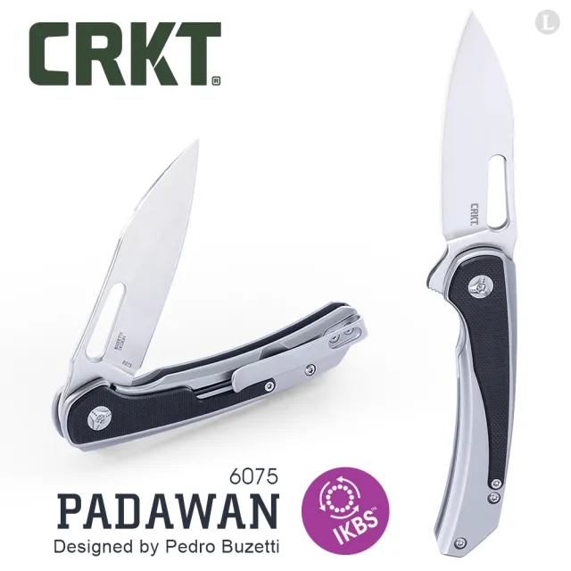 【CRKT】PADAWAN 折刀／黑色(#6075)