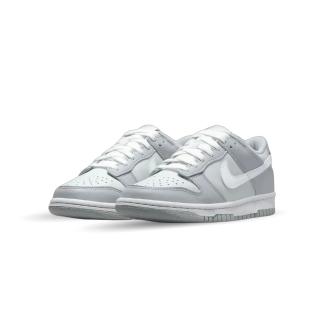 【NIKE 耐吉】Nike Dunk Low Grey White 雲霧灰 GS DH9765-001(大童鞋 休閒鞋 低筒)