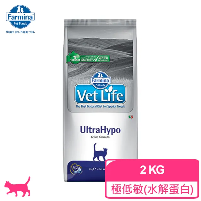 【Farmina 法米納】法米納獸醫寵愛天然處方系列-貓用極低敏配方 水解蛋白 2kg