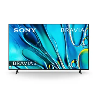 【SONY 索尼】BRAVIA 3 65型 X1 4K HDR Google TV顯示器(Y-65S30)