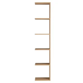 【MUJI 無印良品】自由組合層架橡木/5層/追加用(大型家具配送)