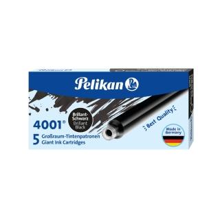 【Pelikan】4001鋼筆卡水2色可選-5入(鋼筆卡水 卡式墨水 鋼筆墨水 墨水)