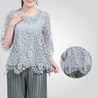 【水衫】優美蕾絲七分袖上衣二件組(M03-61)