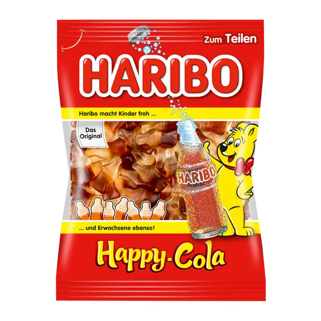 【HARIBO 哈瑞寶】小熊QQ水果軟糖(小包裝)