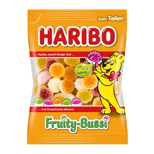 【HARIBO 哈瑞寶】小熊QQ水果軟糖(小包裝)