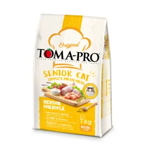 【TOMA-PRO 優格】經典系列貓飼料-高齡貓 雞肉+米 7 公斤(高纖低脂配方)