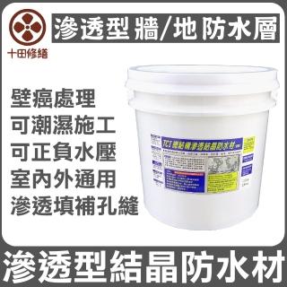 【十田修繕】TCI 潮濕牆面防水 滲透結晶防水材 15KG(水泥 壁癌 漏水 防水 混凝土 裂縫 彈泥 牆面 牆壁)