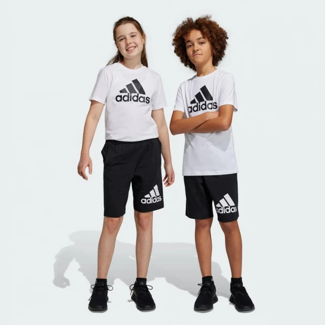 adidas 愛迪達 短褲 童裝 大童 男童 女童 運動褲 U BL SHORT 黑 HY4718