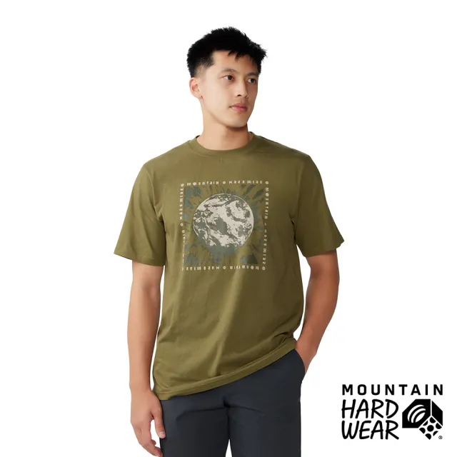 【Mountain Hardwear】Tie Dye Earth™ Short Sleeve Men 地球紮染短袖棉T恤 搏擊綠 男款 #2068111