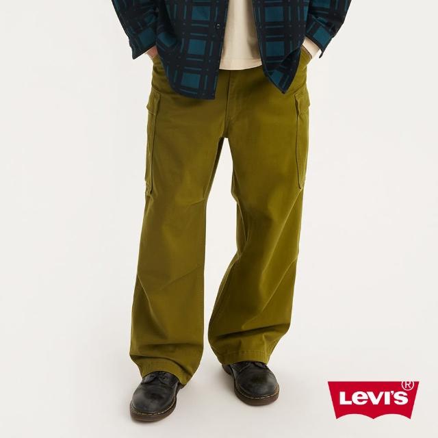 【LEVIS 官方旗艦】Skateboarding 男款Loose寬鬆多口袋休閒褲/滑板褲 人氣新品 A9132-0000