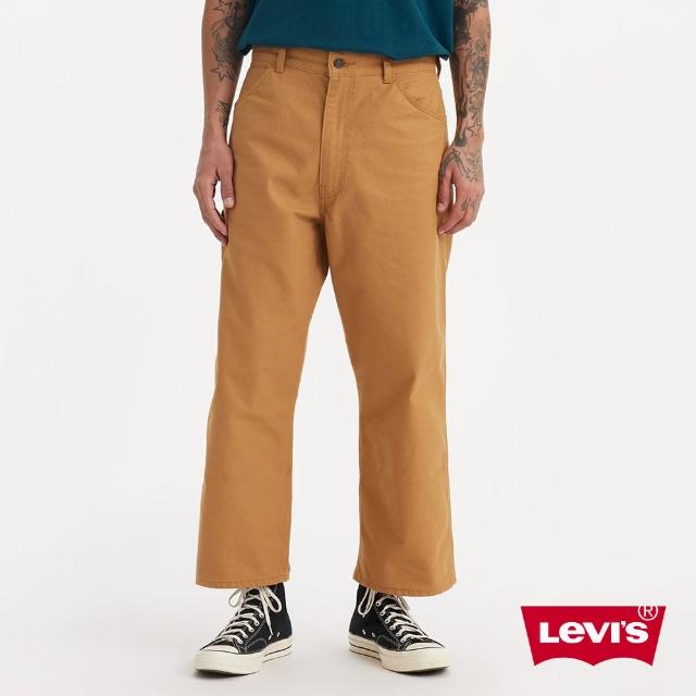 【LEVIS 官方旗艦】Skateboarding 男CROP 舒適及踝牛仔工作褲/微彈 熱賣單品 A5737-0004