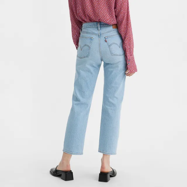【LEVIS】Wedgie Straight女中腰直筒及踝牛仔褲 熱賣單品 34964-0196