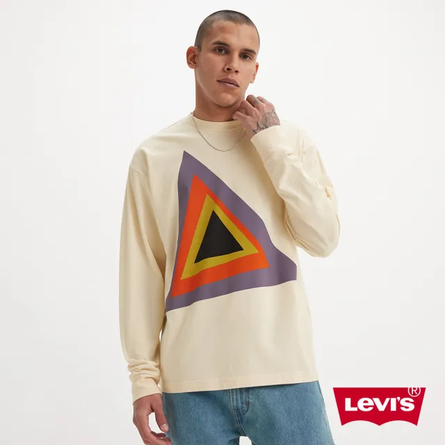 【LEVIS】Skateboarding™ 男款舒適印花長袖Tee恤 上衣 熱賣單品 A1006-0013