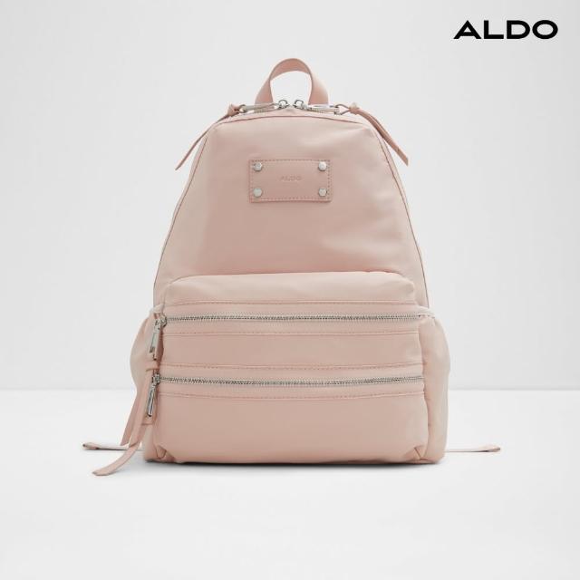 【ALDO】SILVANIA-時尚簡約風格柔嫩色調後背包(粉色)