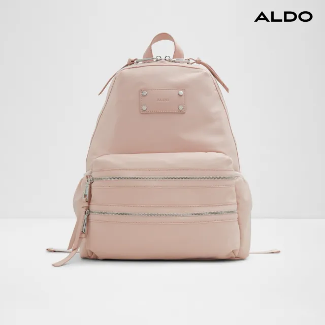 【ALDO】SILVANIA-時尚簡約風格柔嫩色調後背包(粉色)