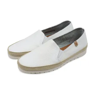 【VERBENAS】西班牙原廠牛皮懶人休閒鞋 白色(040004-WH)