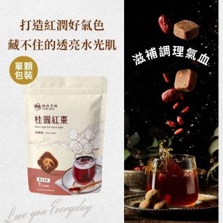 【糖鼎】黑糖茶磚-桂圓紅棗x1包(30g x7顆/包)