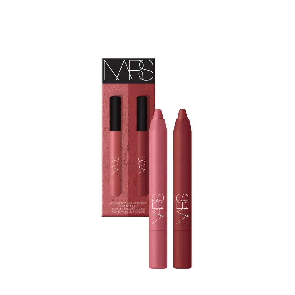 【NARS】特霧絲柔精準唇筆2入禮盒(AMERICAN WOMAN+CRUELLA)