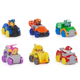 【paw patrol 汪汪隊立大功】經典迷你小車六入套組(汪汪隊玩具車)