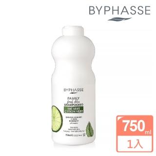 【byphasse 蓓昂斯】綠茶萊姆清爽蓬鬆洗髮精750ml(西班牙原裝進口)