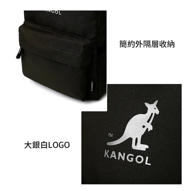 【KANGOL】袋鼠 銀河小後背包 60553207(防潑水 經典款)