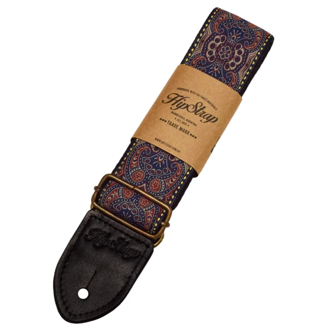 HipStrap 吉他背帶 Vintage Jacquard 系列(復古緹花 Kashmir Midnight 原廠公司貨 產品品質有品障)